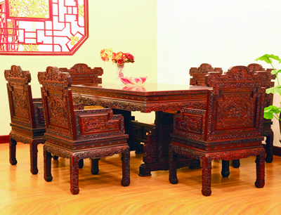 锦翔红木餐厅家具