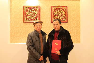 中国工艺美术学会工艺设计分会授予陈宏光副会长证书